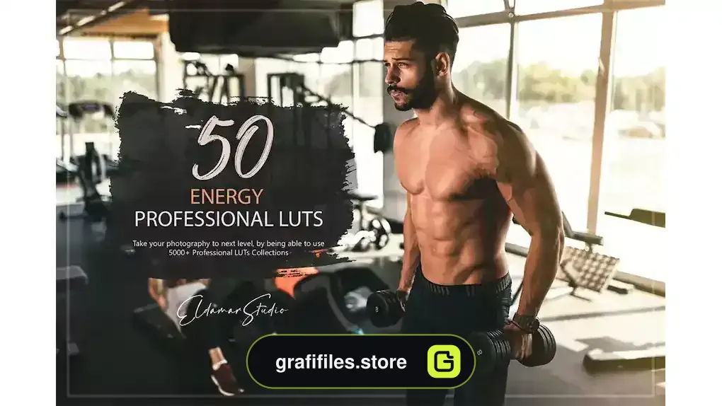 پریست اصلاح رنگ انرژی Energy LUTs Pack