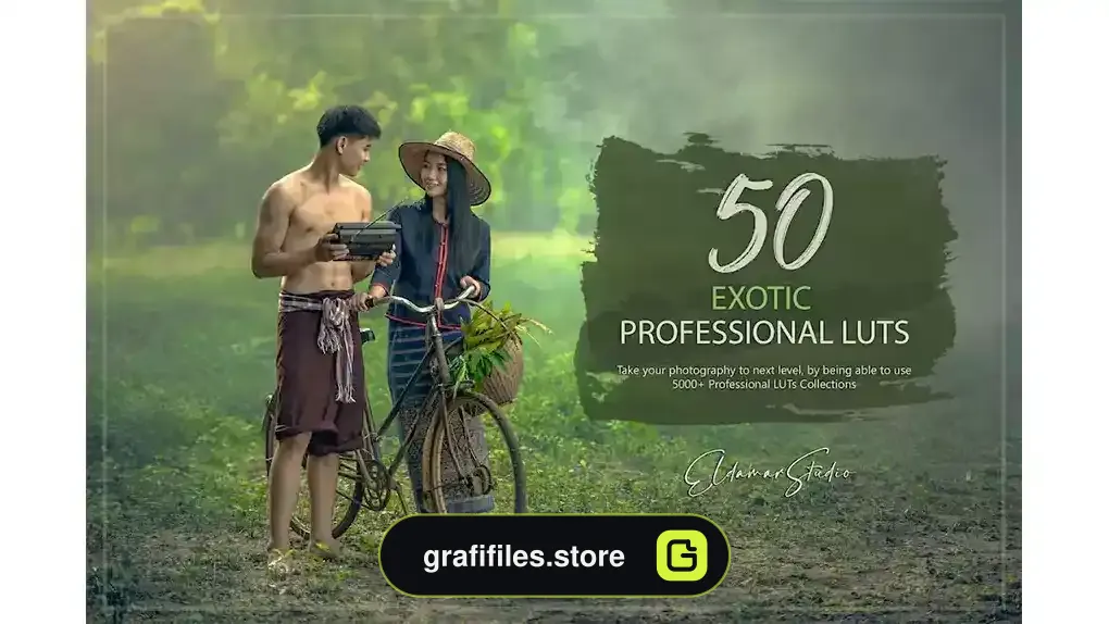 پریست اصلاح رنگ Exotic LUTs Pack