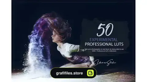 پریست رنگ Experimental LUTs Pack