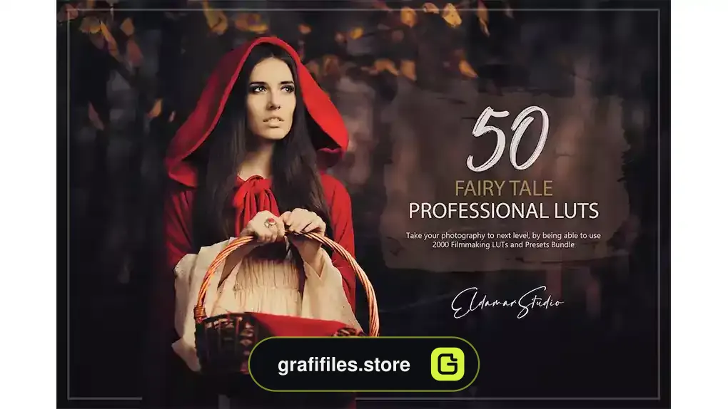 پریست رنگ افسانه Fairy Tale LUTs and Presets Pack