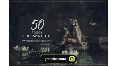 پریست اصلاح رنگ مه آلود Foggy LUTs Pack