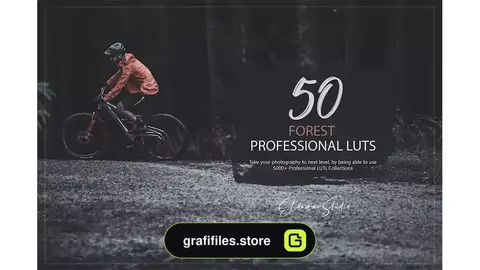 پریست اصلاح رنگ جنگل Forest LUTs Pack