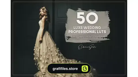 پریست اصلاح رنگ عروسی لوکس Luxe Wedding LUTs Pack