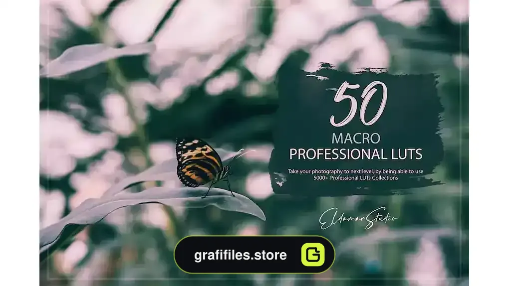 پریست اصلاح رنگ Macro LUTs Pack