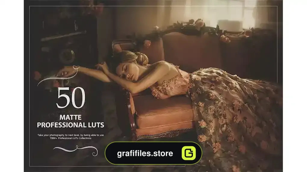 پریست اصلاح رنگ Matte LUTs Pack