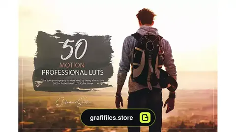 پریست رنگ Motion LUTs Pack