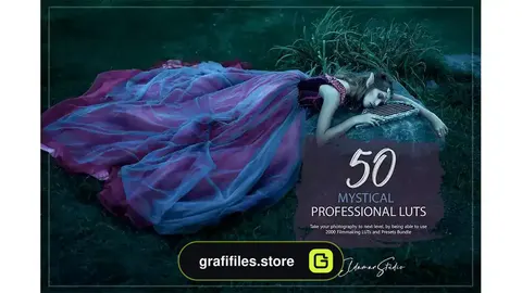 پریست رنگ Mystical LUTs and Presets Pack