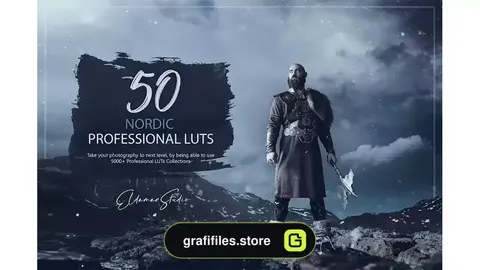 پریست اصلاح رنگ نوردیک Nordic LUTs Pack