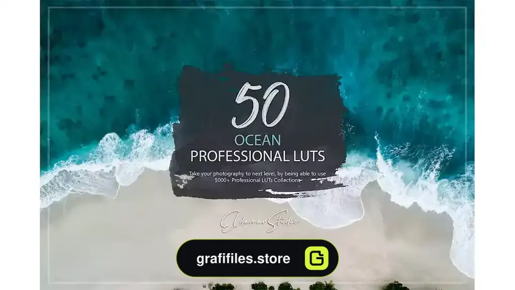 پریست اصلاح رنگ اقیانوس Ocean LUTs Pack