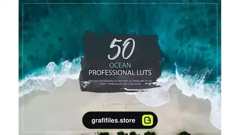پریست اصلاح رنگ اقیانوس Ocean LUTs Pack