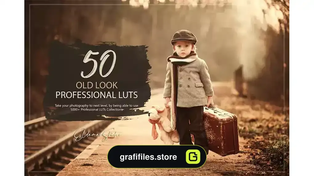 پریست رنگ عکس قدیمی Old Look LUTs Pack