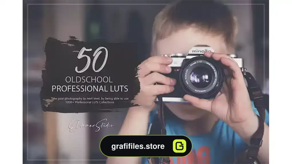 پریست اصلاح رنگ Oldschool LUTs Pack
