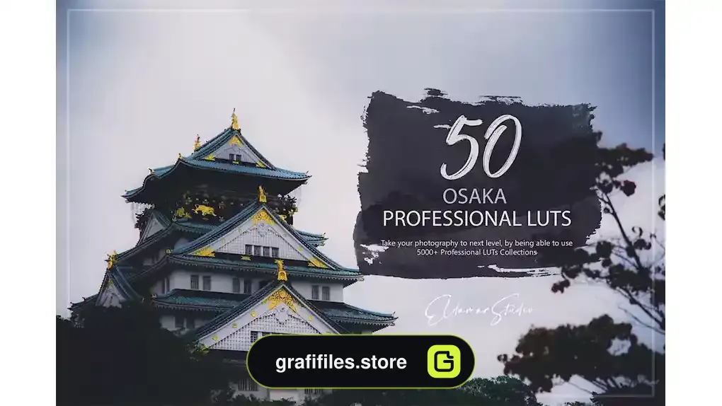 پریست اصلاح رنگ Osaka LUTs Pack