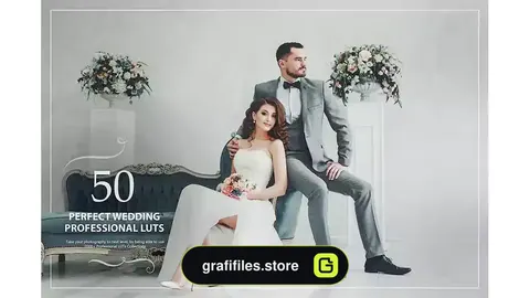 پریست رنگ عروسی Perfect Wedding LUTs Pack