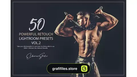 پریست لایت روم رتوش Powerful Retouch Lightroom Presets - Vol. 2