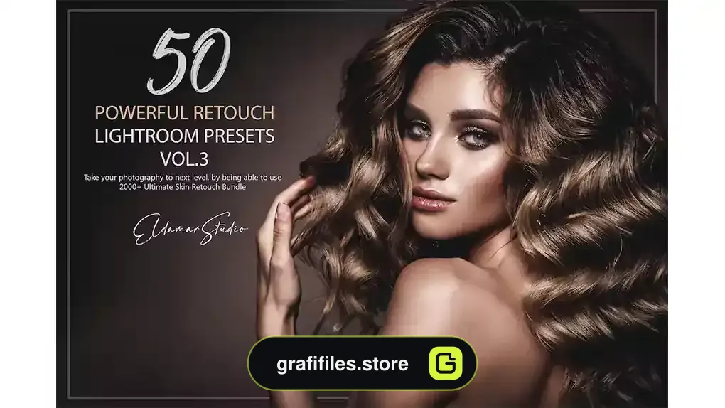 پریست لایت روم رتوش Powerful Retouch Lightroom Presets - Vol. 3