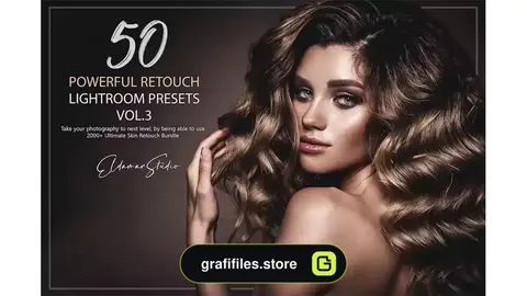 پریست لایت روم رتوش Powerful Retouch Lightroom Presets - Vol. 3