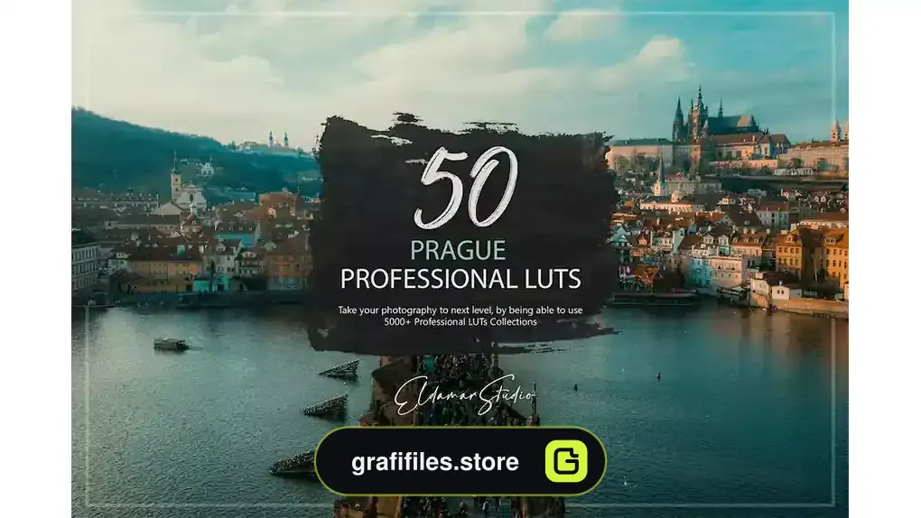 پریست اصلاح رنگ پراگ Prague LUTs Pack