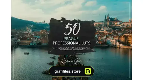 پریست اصلاح رنگ پراگ Prague LUTs Pack