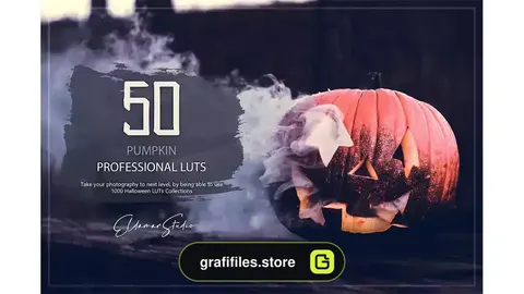 پریست اصلاح رنگ Pumpkin LUTs and Presets Pack