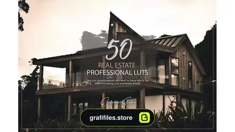 پریست اصلاح رنگ مشاور املاک Real Estate LUTs and Presets Pack