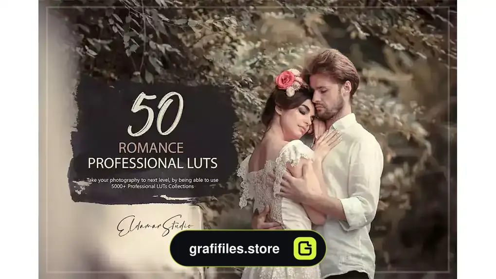 پریست اصلاح رنگ عاشقانه Romance LUTs Pack
