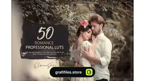 پریست اصلاح رنگ عاشقانه Romance LUTs Pack