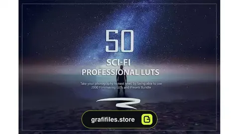 پریست اصلاح رنگ علمی تخیلی Sci-Fi LUTs and Presets Pack