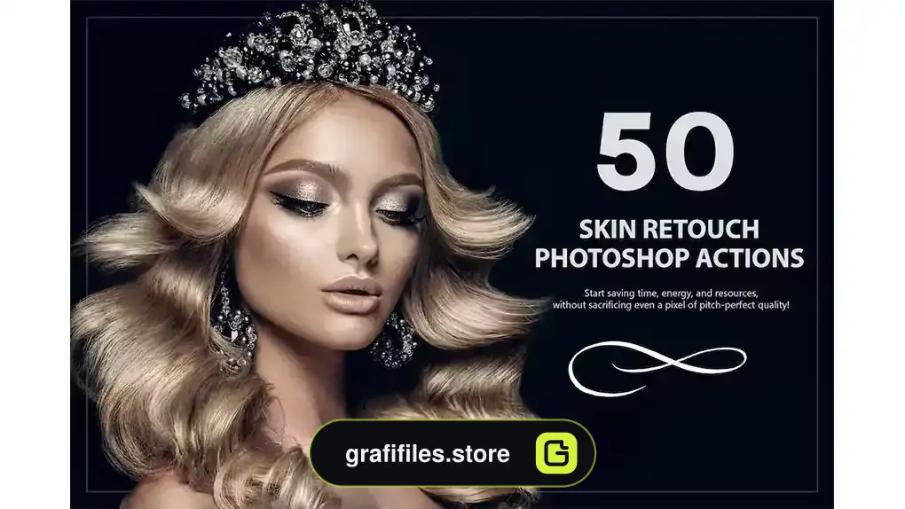 اکشن فتوشاپ روتوش پوست Skin Retouch Photoshop Actions