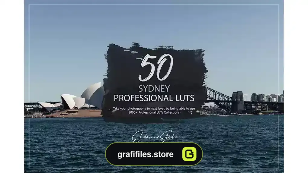 پریست اصلاح رنگ سیدنی Sydney LUTs and Presets Pack