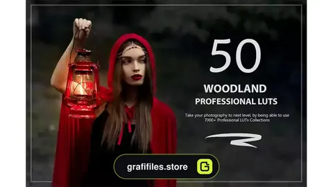 پریست رنگ جنگل Woodland LUTs and Presets Pack