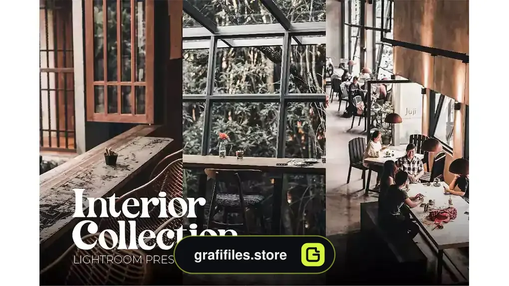 پریست لایت روم فضای داخلی Interior Collection Lightroom Presets