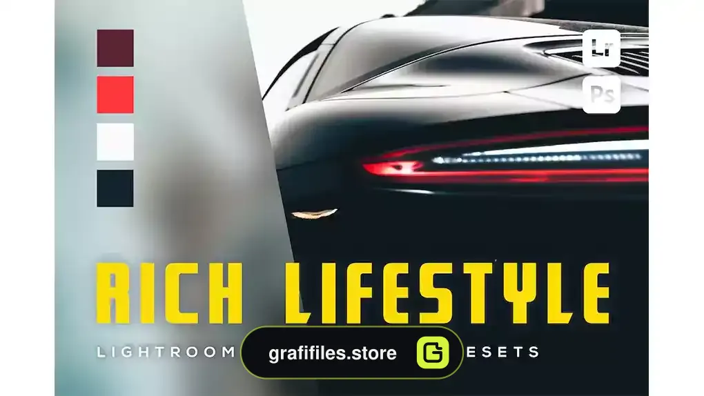 پریست لایت روم و فتوشاپ سبک زندگی Rich Lifestyle Lightroom and Photoshop Presets