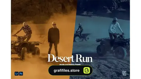 پریست لایت روم کویر ARTA - Desert Run Presets for Lightroom