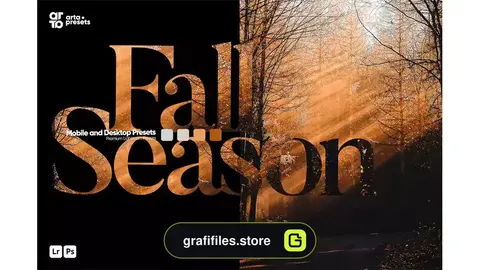 پریست لایت روم فصل پاییز ARTA - Fall Season Presets for Lightroom