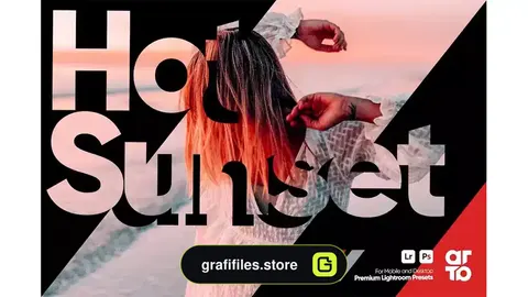 پریست لایت روم غروب ARTA - Hot Sunset Presets for Lightroom