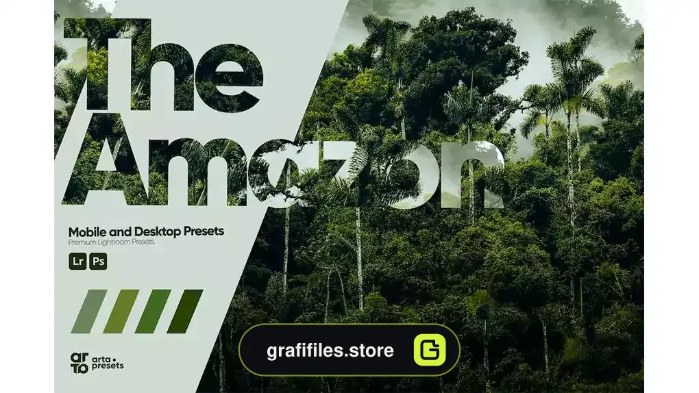 پریست لایت روم ARTA - The Amazon Presets for Lightroom