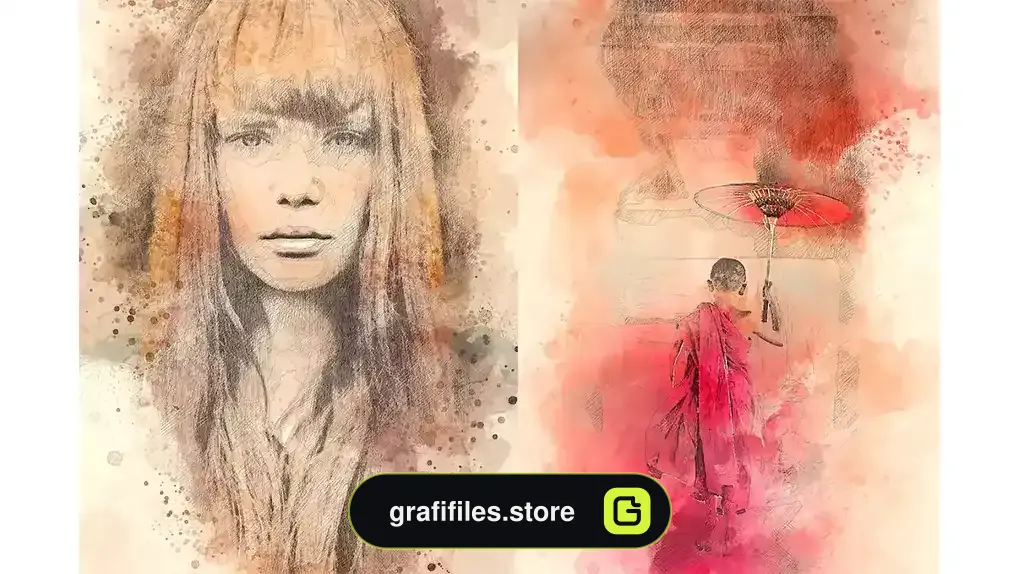 اکشن فتوشاپ Artist Photoshop Action