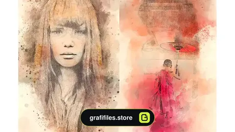 اکشن فتوشاپ Artist Photoshop Action