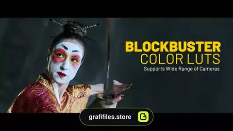 پریست رنگ فیلم Blockbuster LUTs