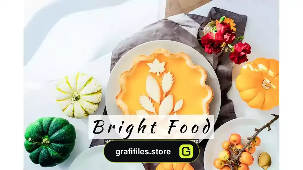 پریست لایت روم غذا Bright Food Lightroom Presets Dekstop and Mobile