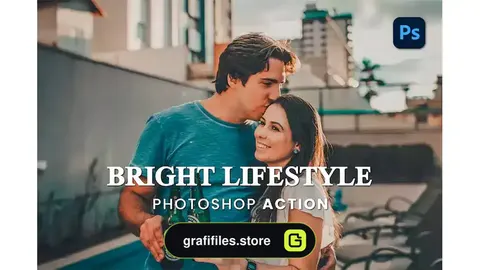 اکشن فتوشاپ سبک زندگی Bright Lifestyle Photoshop Action