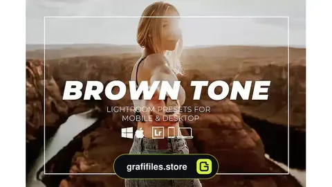 پریست لایت روم تم قهوه ایی Brown Tone Lightroom Presets