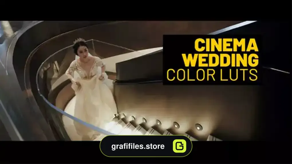 پریست اصلاح رنگ عروسی Cinema Wedding LUTs