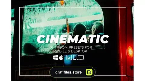 پریست لایت روم سینمایی Cinematic Lightroom Presets & Mobile Presets