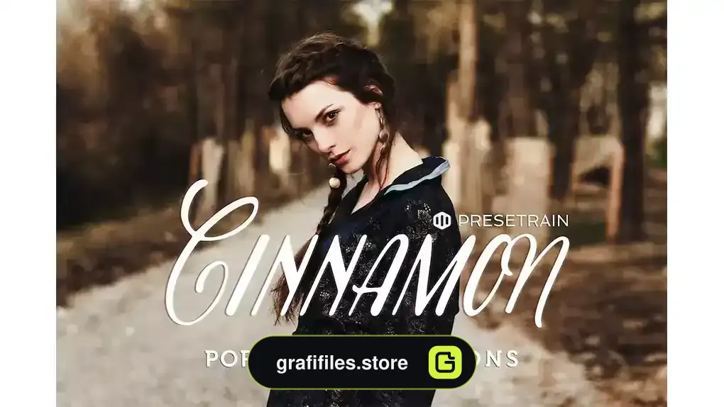 اکشن فتوشاپ عکس پرتره Cinnamon Portrait Actions