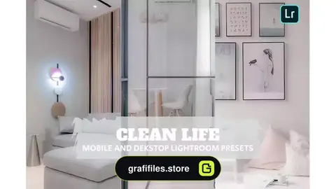 پریست لایت روم Clean Life Lightroom Presets Dekstop and Mobile
