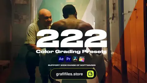 پریست اصلاح رنگ Colorify 222 LUTs