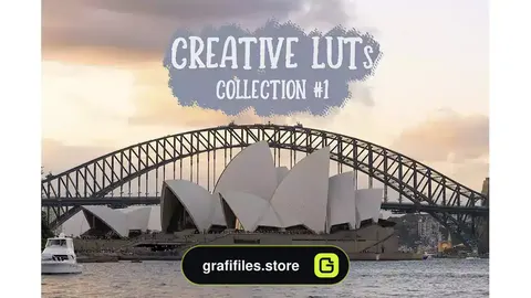پریست اصلاح رنگ خلاقانه Creative LUTs Collection