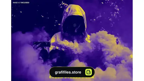 افکت عکس سایبرپانک خیابان Cyber Street Punk Photo Effect